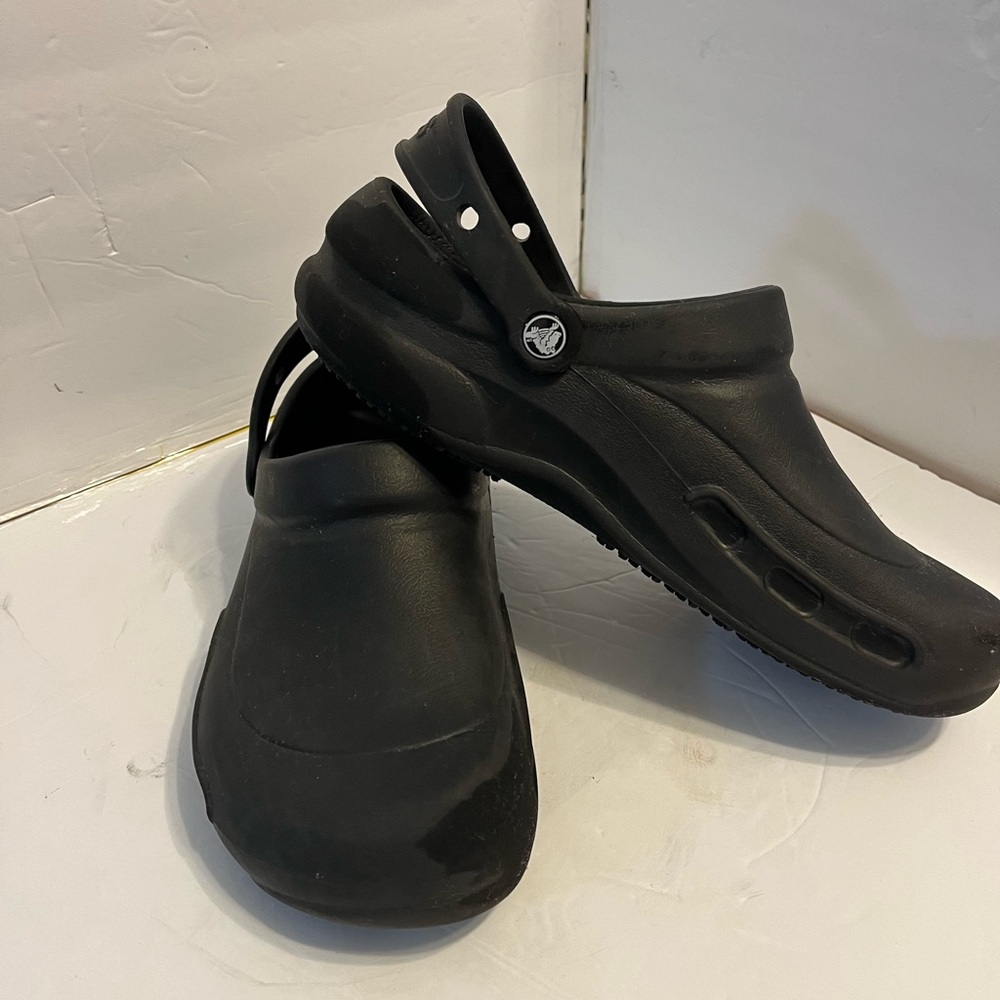 Crocs Black Men’s Bistro Clogs Size 12